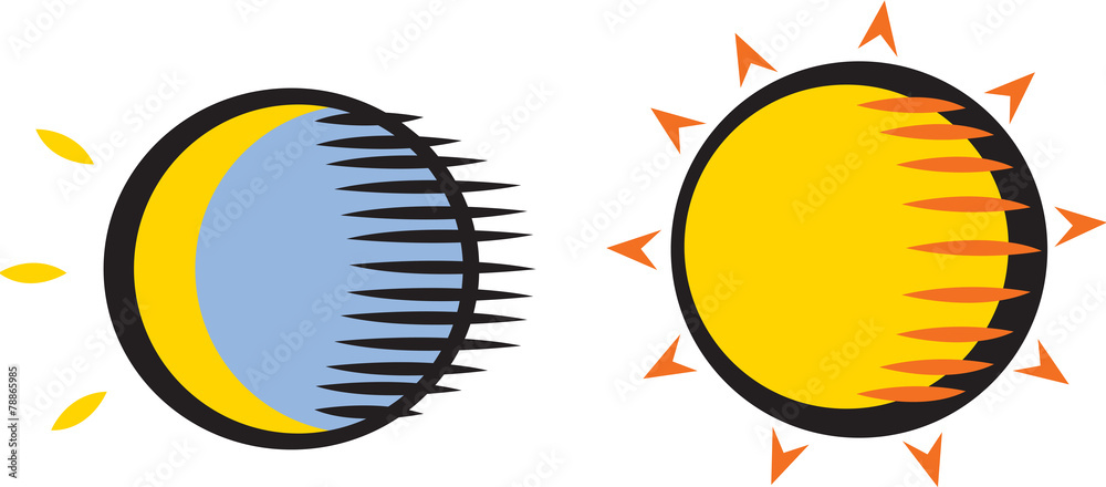 Fototapeta premium 태양이미지