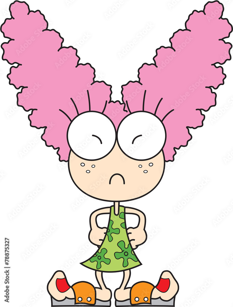 Obraz premium 여자어린이이미지