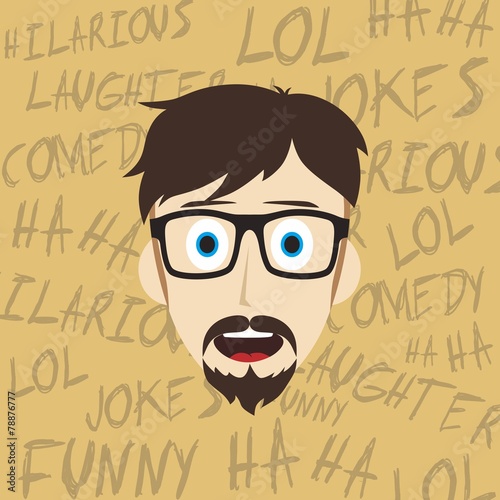 funny laughing guy