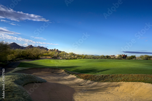 Golf coure fairway,Arizona,USA