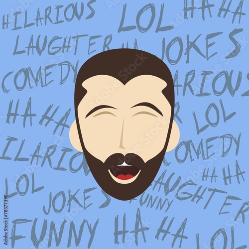funny laughing guy