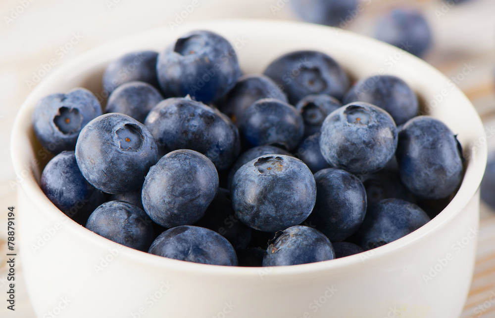 Blueberries in a bowl Blueberries in a bowl