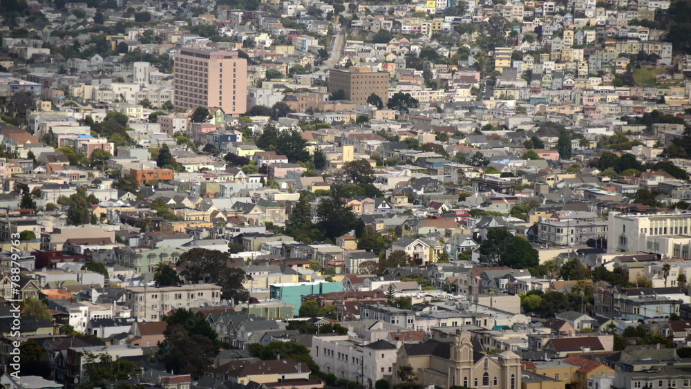 Cloud pass over San Francisco Skyline - Time Lapse Cloud pass over San Francisco Skyline - Time Lapse