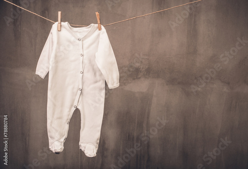 Fotografi Baby sleeper clothesline