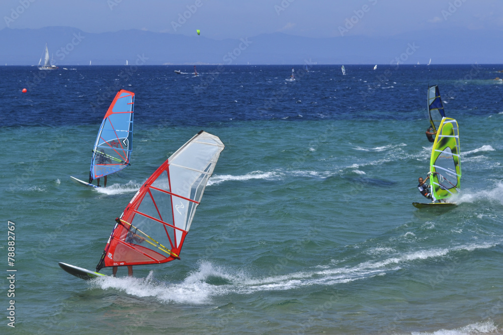 Windsurf, Baia dei Gabbiani, Sardegna
