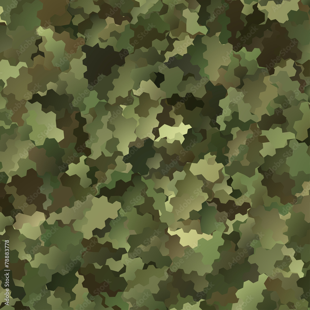 Abstract Vector Military Camouflage Background Abstract Vector Military Camouflage Background
