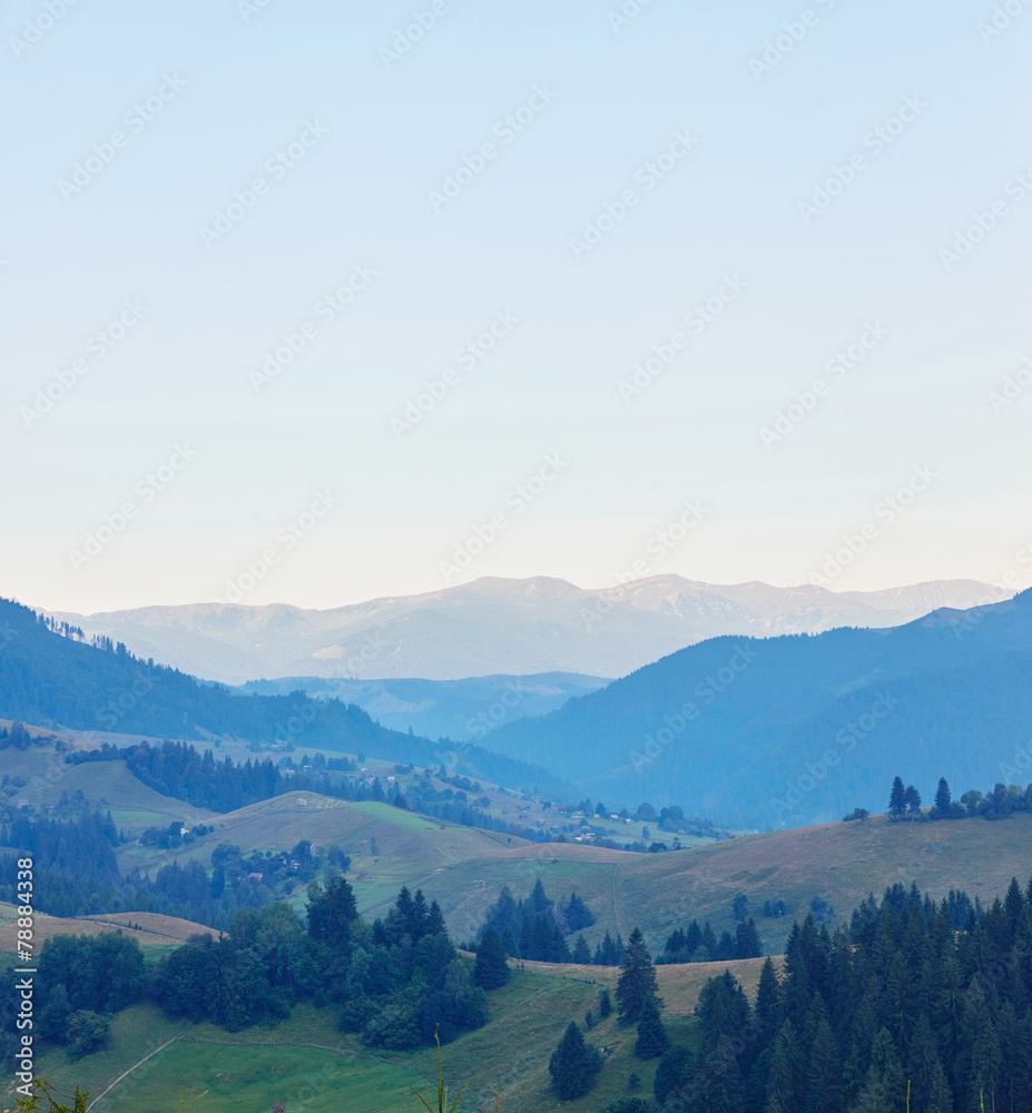 Obraz premium Carpathian mountains.Ukraine