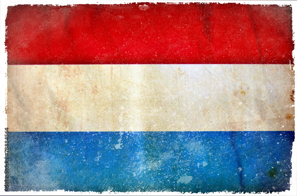 Holland grunge flag Holland grunge flag