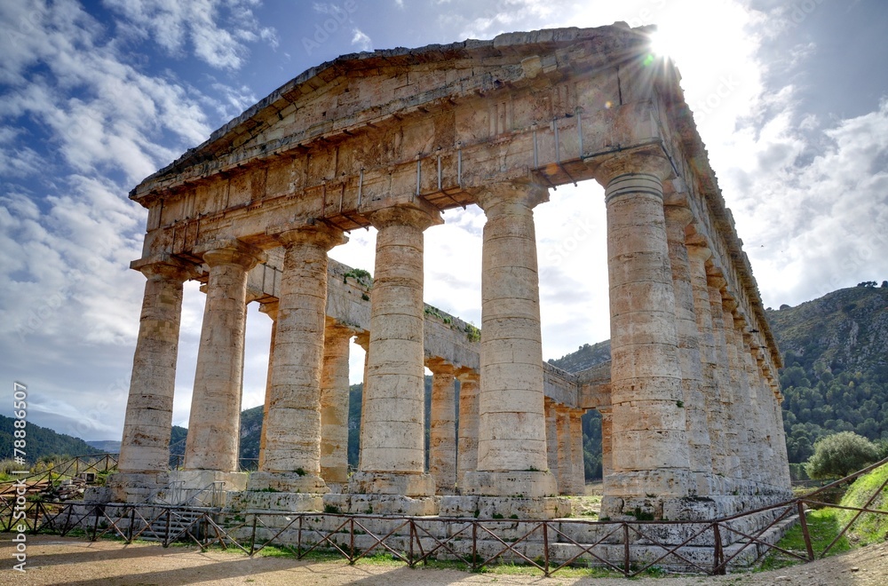 Ancient Greek Temple in Sicily