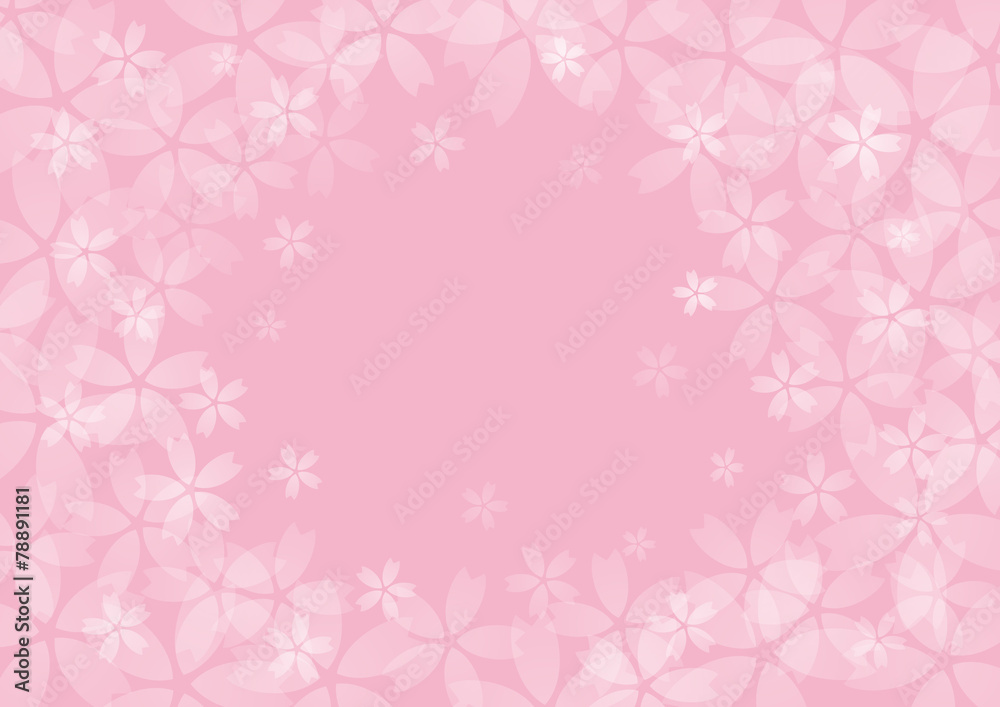 さくらの背景イラスト さくらの背景イラスト