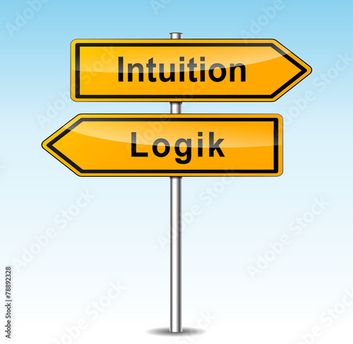 intuition and logic signs (german translation)