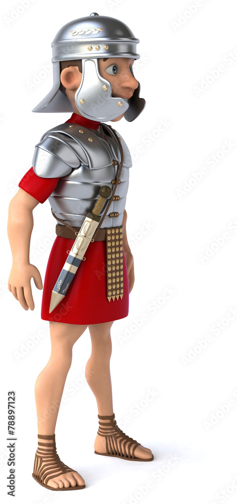 Roman legionary soldier