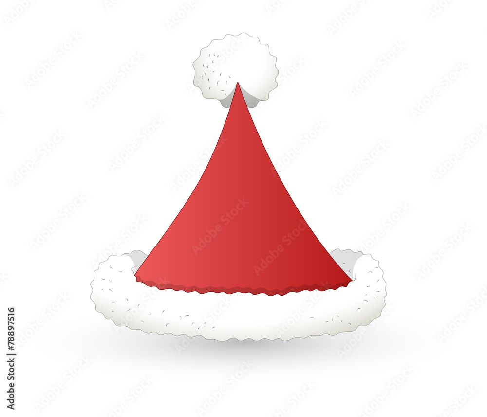 Santa Cap Vector