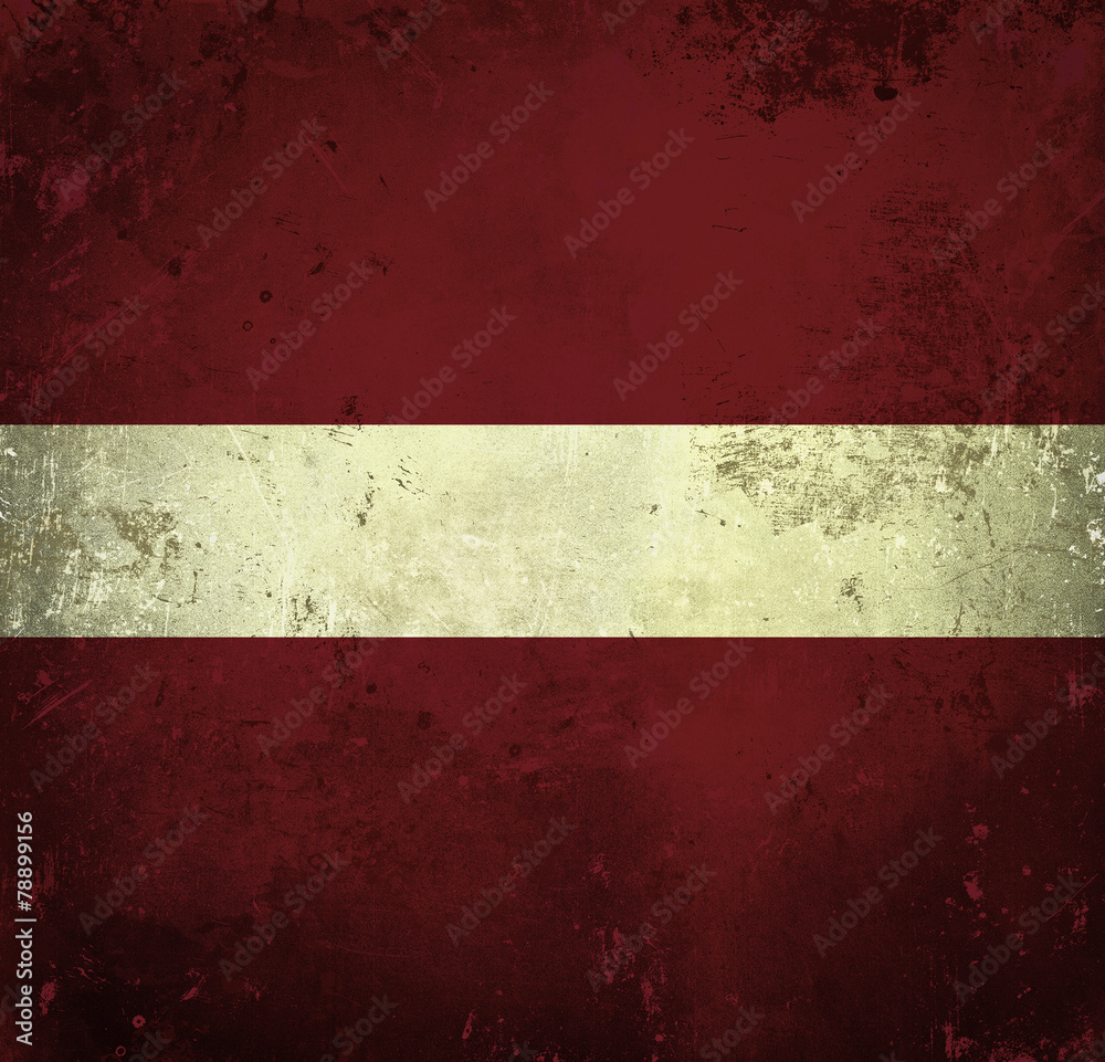 Grunge flag of Latvia Grunge flag of Latvia