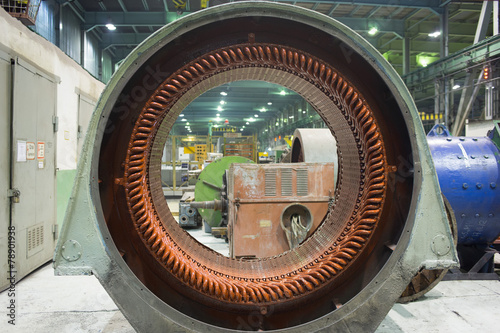 Stator of a big electric motor