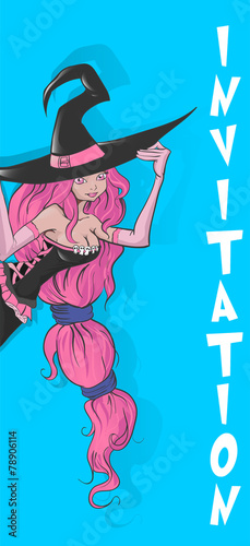 Invitation Sexy Witch