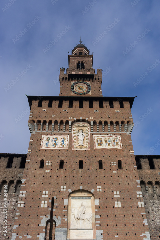 Castle Sforzesco tower