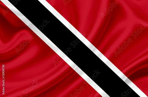 Trinidad and Tobago waving flag