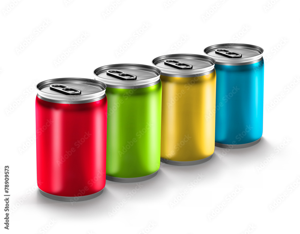 colourful aluminum can colourful aluminum can