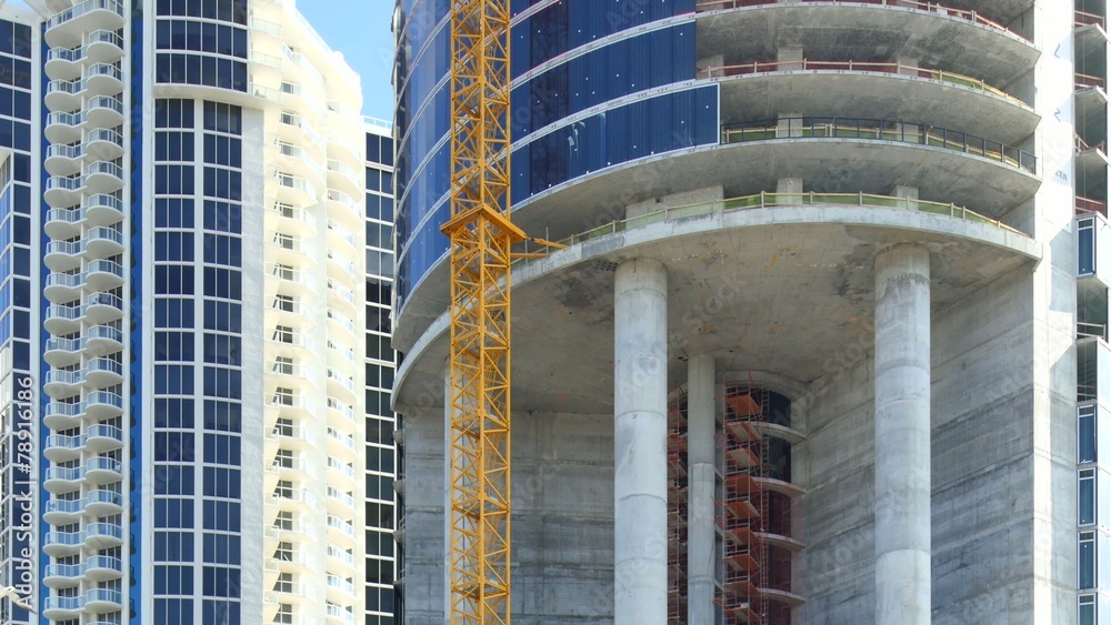 Building under construction Building under construction