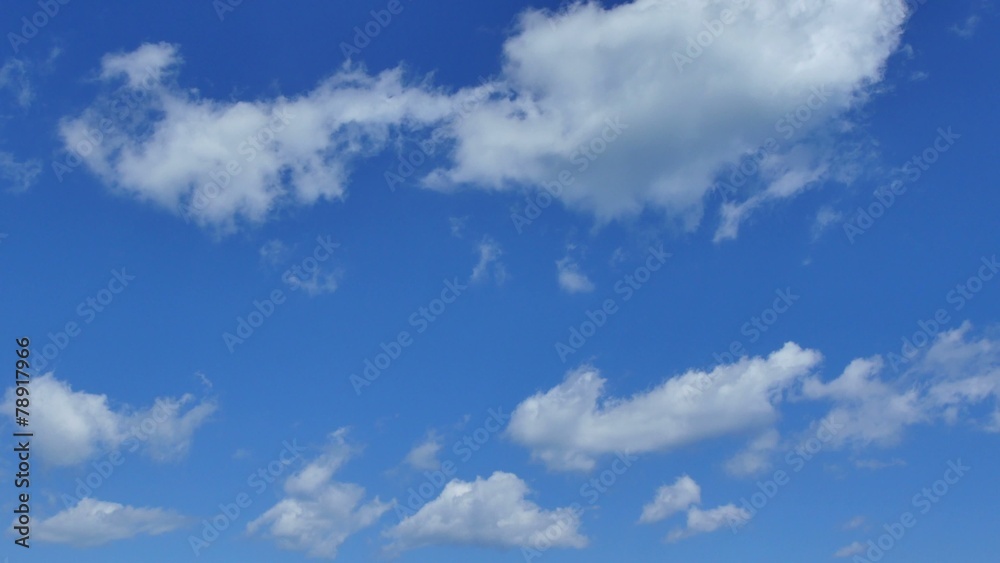 Sky in motion 4k stock video