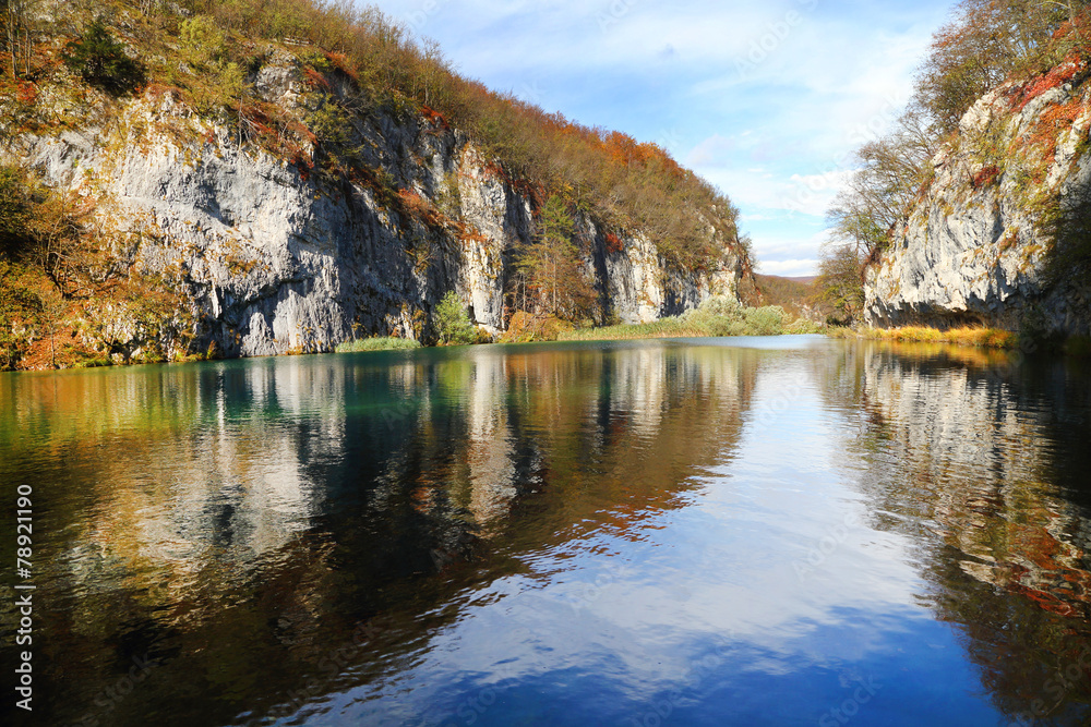 Plitvice National Park, Croatia, Europe - Autumn colors