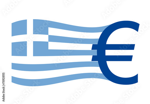 Griechenland ein Land der europäischen Union, Flagge 