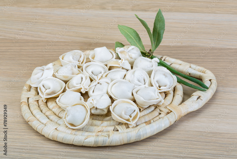 Raw dumplings Raw dumplings