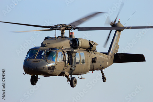Canvas Print US Army helicopter