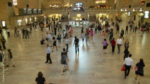 Grand Central Station Time Lapse Crowd