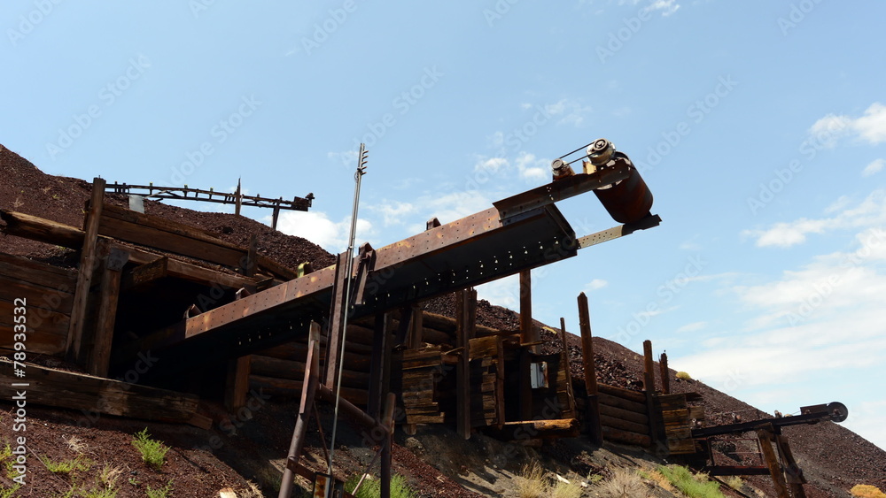 Time Lapse of Abandon Mine Daytime Time Lapse of Abandon Mine Daytime