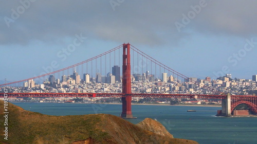 Time Lapse Golden Gate Bridge San Francisco photo