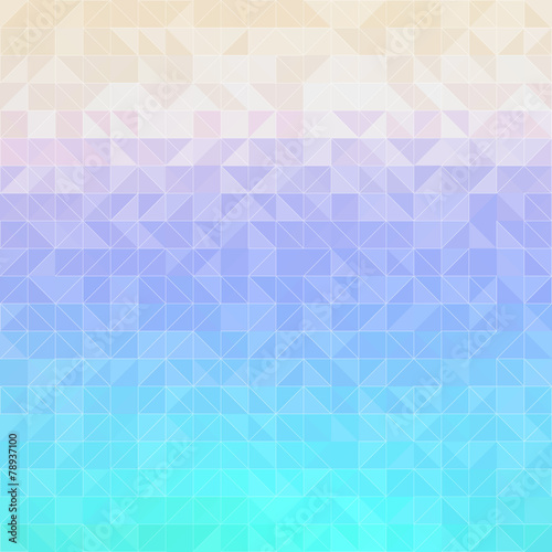 Mosaic colorful background of geometric shapes.
