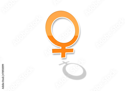 Piktogramm Frau / Woman