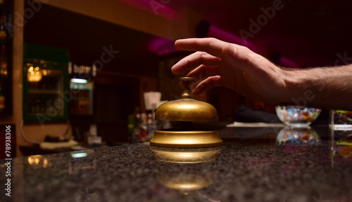 hand ring the bell