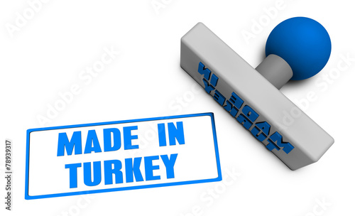 Made in Turkey Stamp