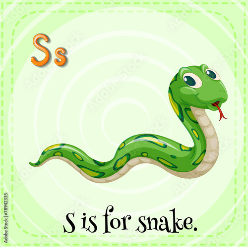 Letter S