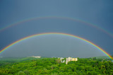 Rainbows after rain