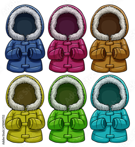 Colourful jackets
