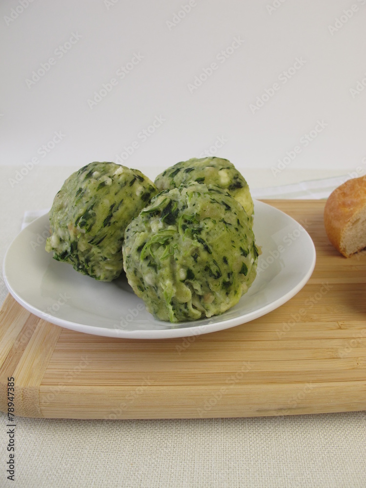 Spinat-Knödel Spinat-Knödel