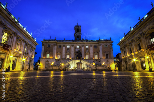 Capitoline Museum at night