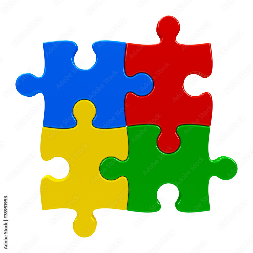 Abstract puzzle background Abstract puzzle background