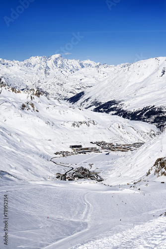 Tignes, alps, France photo