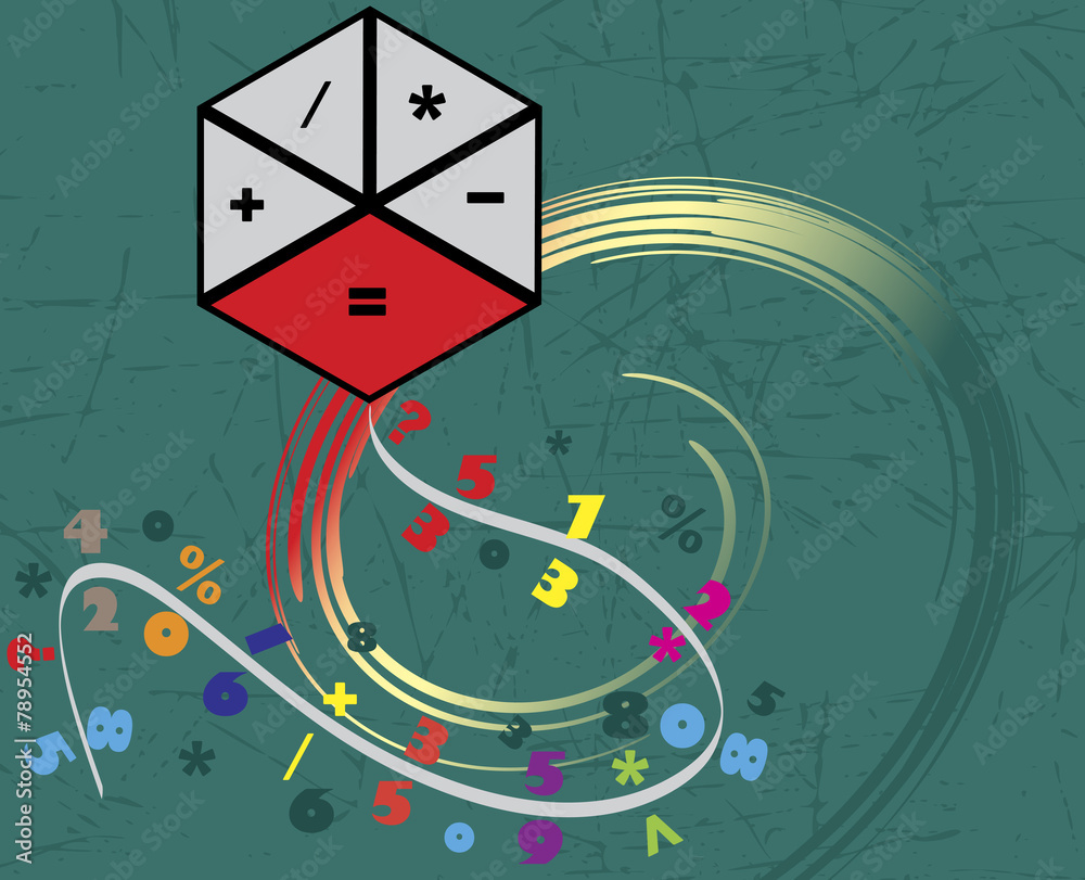 Obraz premium Accountacy kite