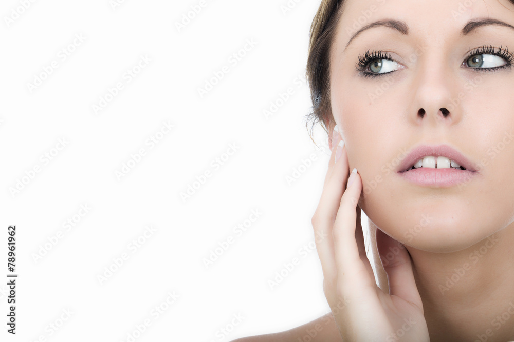 Attractive Thoughtful Young Woman Attractive Thoughtful Young Woman