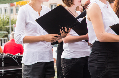 Chorsängerinnen photo