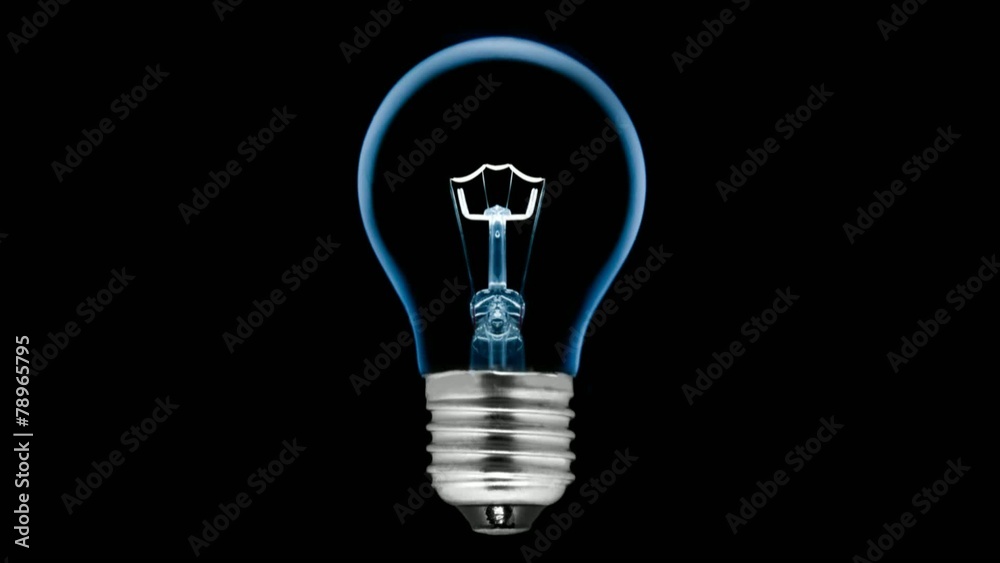 Ampoule à filament animée