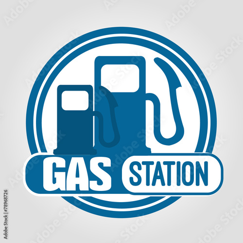 icon gas station