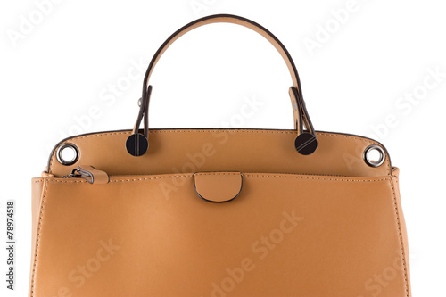 Isolated female handbag