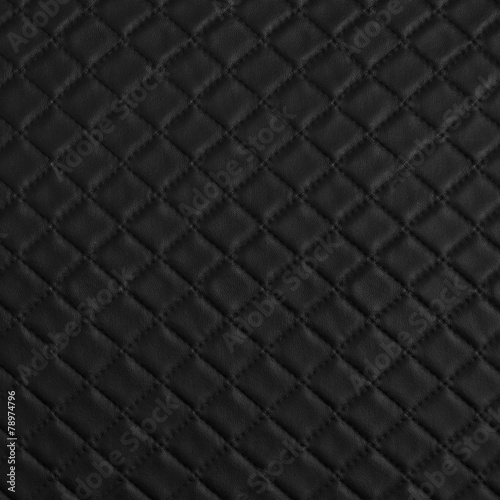 Wallpaper Mural Black leather texture close up. Torontodigital.ca